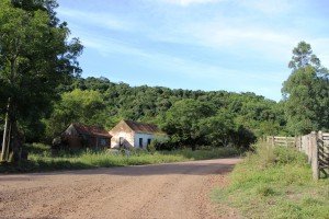 Possível locação do curta no interior de Toropi.